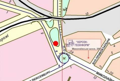 Призма A в Херсоне Нафтовиків вул. - Перемоги пл., з центру, ліва - 379159 схема