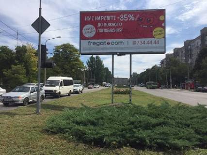 Билборд A в Запорожье Космическая ул. - Чумаченка ул. фото 1