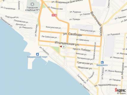 Ситилайт B в Бердянске Университетская ул., 22, ОТП банк схема