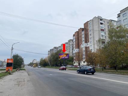 Billboard  in Khmelnitsky, 3x6  Pribuz'ka st., 34, bila AZS Photo 1