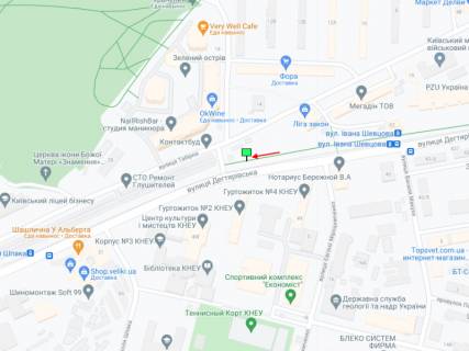 Billboard A in Kyiv Degtarivs'ka st., 49, navproti, svitlofor, povorot k ZK "Zelenij Ostriv", prajs za translaciu rolika 10 sek, 1 raz/80 sek cilodobovo scheme