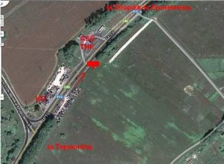 Билборд A в Траса, 3x6  Траса Тернопіль-Кременець, (1), з міста схема