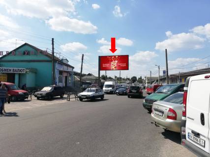 Билборд  в Харькове, 3x6  Тюрінская вул., 148, ринок "Барабашово", в центр фото 1