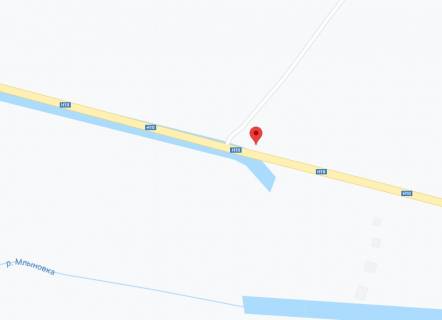 Билборд A в Калуше, 3х6  Калуш с.Вістова№2 (траса Стрий-Івано-Франківськ) схема
