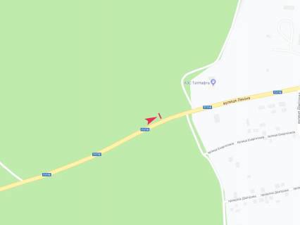 Билборд B в Диканьке, 3x6  смт Диканька, Незалежності вул., АЗС ТАТ Нафта, в'їзд у місто з боку с.Балясне схема