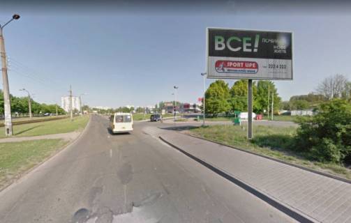 Призма A в Киеве Симиренка вул., 17А, АЗС "WOG", в сторону Сім'ї Сосніних вул. - 214612 фото 1