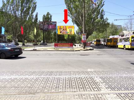 Призма  в Николаеве, 3x6  Центральний пр. (кол. Леніна пр.) / 6-та Слобідська вул. (кол. Комсомольськая вул.), бульвар, біля ДТ "Південний Буг" - 447579 фото 1