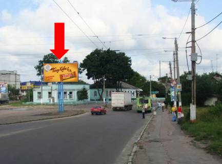 Билборд  в Житомире, 3x6  Бердичівська вул. / Селецька вул., Смоленська пл., роздільник, в центр фото 1
