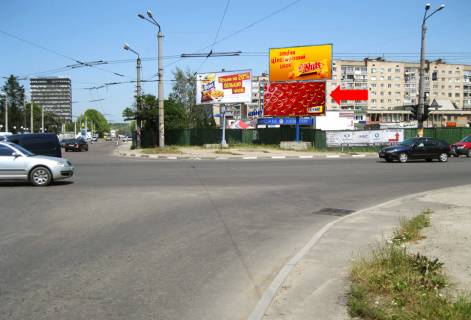 Билборд  в Ивано-Франковске, 3x6  Вовчинецька (Гагаріна) вул. / Івасюка вул., нижня фото 1