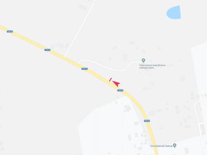 Билборд A в Новой Ушице, 3x6  смт Нова Ушиця, виїзд у бік Хмельницького схема