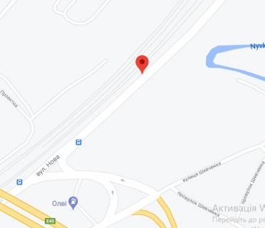 Billboard B in Kyiv Novaa st. - Kol'cevaa doroga, vtoroj so spuska s Kol'cevoj dorogi scheme