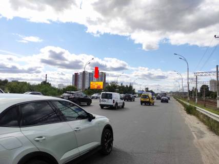 Билборд  в Киеве, 3x6  Дарницьке шосе - пр. Григоренка, на світлофорі, в центр фото 1