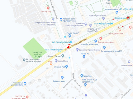 Video Billboard B in Kharkiv, 3x6  Полтавський Шлях вул., 156 - Холодногірська (Єлізарова) вул., ринок "Казка", в центр - 667829 scheme