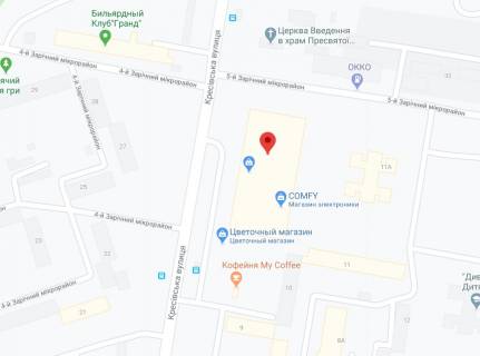 Билборд A в Кривом Роге 5-й Зарічний мкр., 11, ТРК "Терра", 0-й поверх між по'емнікамі, відеостойка, прайс за ролик 10 сек, 144 виходу c 10:00 до 22:00. Розрахунок інших параметрів уточнюйте у менеджера. схема