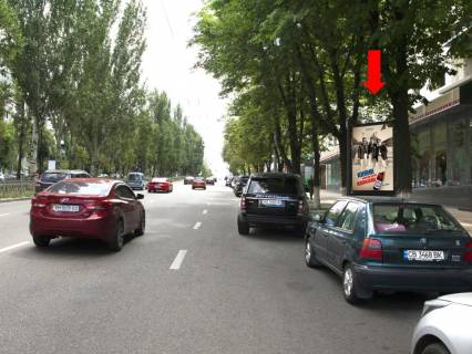 Сiтiлайт A у Києві, 1.8x1.2  Українки бул., 22, в сторону пл. Л. Українки Фото 1