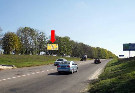 Билборд B в трассах Сум, 3x6  Харківська вул. / Прикордонна вул., з центру фото 1