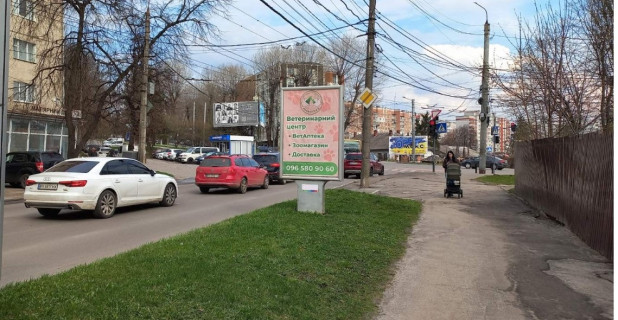 Ситилайт A в Хмельницком, 1.8x1.2  Зарічанська вул., 1, (2), ТРЦ "Проскурів Плаза", в сторону Старокостянтинівське шосе фото 1