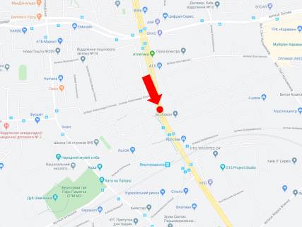 Prismatron, Prism A in Kyiv, 6x3  Avtozavods'ka st., 7, v centr, na svitlofori, rozdil'nik - 228615 scheme