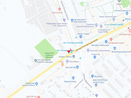 Citylight A in Kharkiv, 1.8x1.2  Полтавський Шлях вул. - Холодногірська (Єлізарова) вул., (3), зупинка "Холодногірська вул." scheme
