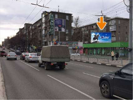 Билборд A в Харькове Науки просп. (Леніна просп.). - Культури вул., в центр, вартість за 60 виходів на годину ролика тривалістю - 8 сек. фото 1