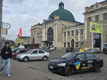 Билборд A в Ивано-Франковске, 3x6  Привокзальна пл., 1, привокзальна територія, (15) фото 1