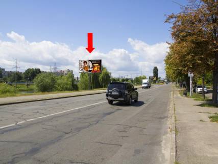Билборд  в Киеве, 3x6  Закревського вул., 15, навпроти, в бік просп. Червоної Калини (Володимира Маяковського) фото 1