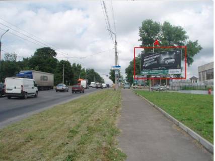 Білборд, Бігборд (Борд)  A у Тернополі, 3x6  Микулинецька вул., РОСТ метал Фото 1