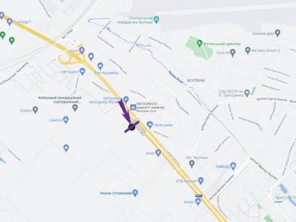 Билборд A в Киеве, 3x6  Кільцева дорога, біля ринку "Столичний", нижній схема