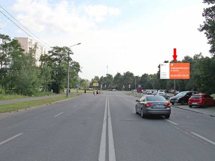 Billboard A in Kyiv, 3x6  Zmacenka st., 9, v storonu Brovars'kogo av. Photo 1