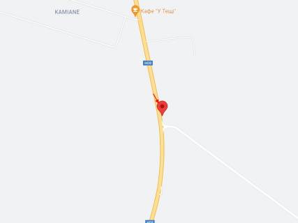 Білборд, Бігборд (Борд)  B у Башмачка, 3x6  Траса Н-08 Бориспіль-Запоріжжя, км 442+809, до м. Запоріжжя, з м. Дніпро, поворот до с. Башмачка схема