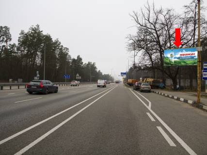 Билборд A в Киеве Житомирське шосе - вул. Героїв Оборони, з Києва фото 1