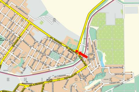 Билборд A в Кропивницкий (Кировоград), 3x6  Героїв-земляків вул. (Короленка). / Шухевича вул. (кол. Шмідта вул.), біля автовокзалу схема