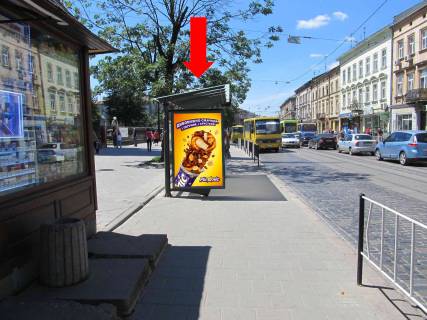 Ситилайт  в Львове, 1.8x1.2  Городоцька вул., 98, навпроти, з центру фото 1