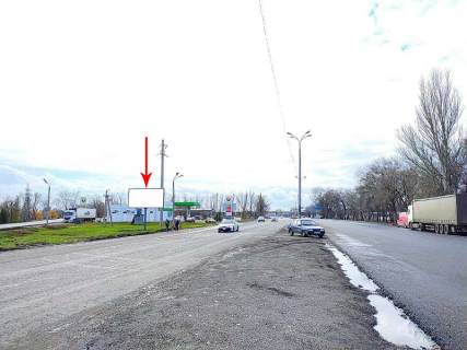 Билборд B в Траса, 3x6  Траса М-30, Дніпро-Павлоград, біля АЗС "Amic", в'їзд в м. Дніпр, до Епіцентра фото 1
