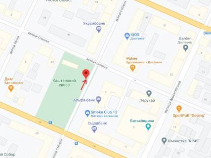 Ситилайт B в Николаеве Соборна вул. (Радянська) ., 2, навпроти, третій схема