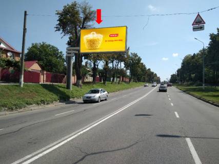 Билборд B в Виннице, 3x6  Хмельницьке шосе, 72 / Ратушної вул., в центр фото 1