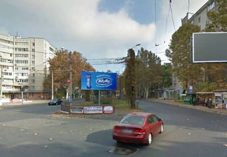 Билборд A в Одессе Адміральський пр. - Суднобудівна вул., роздільник, в центр фото 1