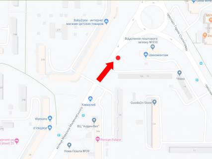Prismatron, Prism A in Kyiv, 3x6  Malinovs'kogo st., 38 - Geroiv Stalingrada av., v bik av. Geroiv Stalingrada - 458323 scheme