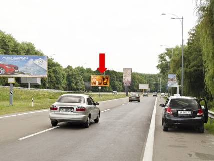 Билборд A в Киеве Траса Київ-Бориспіль, роздільник, в бік а/п Бориспіль фото 1