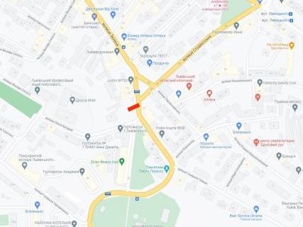 Скроллер B в Львове, 2.3x3.14  Зелена вул., 72 - 439396 схема