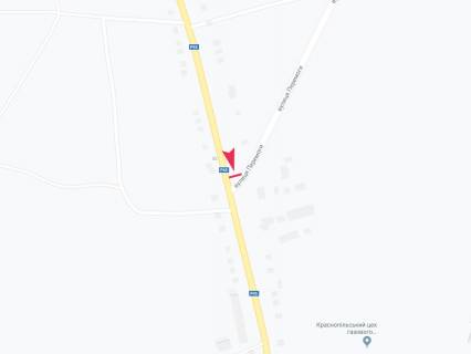 Білборд, Бігборд (Борд)  B у Краснопіллі, 3x6  Автодорога Суми-Богодухів (Р-45), 34 км-900 вліво, смт Краснопілля схема