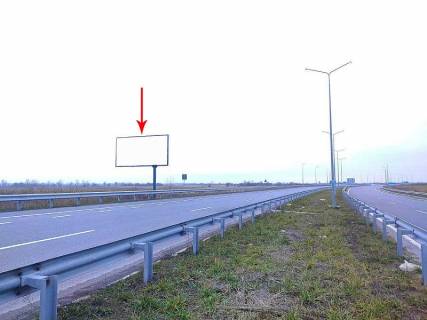 Билборд B в Петриковке, 3x6  Автодорога Т-04-41, Дніпро-Решетилівка, розв'язка на смт Петриківка, від м. Дніпро фото 1