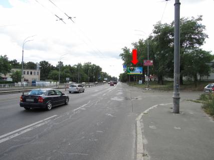 Билборд  в Киеве, 3x6  просп. Георгія Нарбута (Визволителів)., 15, біля супермаркетів "Фокстрот" і "Ельдорадо", в бік пр. Броварської фото 1