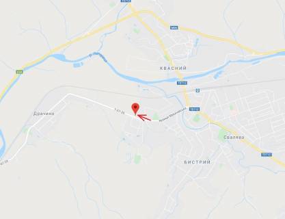 Билборд A в Сваляве, 3x6  Свалява, до 100 м схема