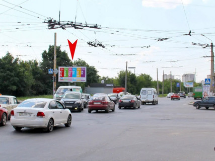 Билборд B в Харькове, 3x6  Гвардійців-Широнінців вул. - Валентинівська вул. (Блюхера вул.)., (2), в центр фото 1