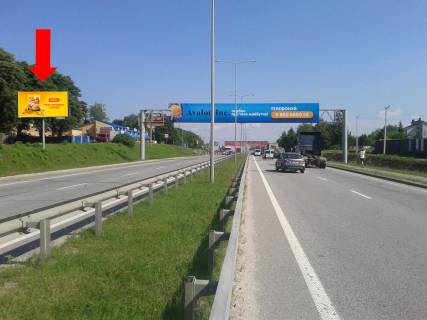 Билборд  в Львове, 3x6  Траса Львів-Чоп, с. Солонка, в''їзд в місто фото 1