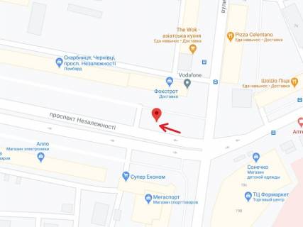 Scrolller, Scroll A in Chernivtsi Nezavisimosti av., 80 - 300113 scheme