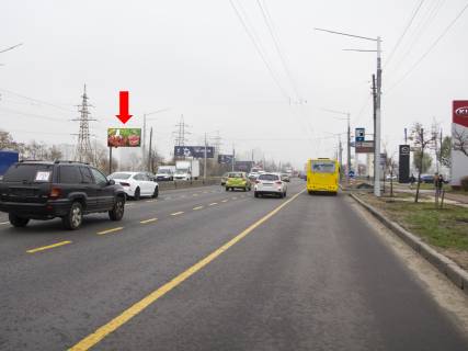 Билборд  в Киеве, 3x6  Бандери пр. (колиш. Московський пр.) 22, в бік Північний міст (Московський міст) фото 1