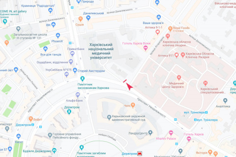 Scrolller, Scroll A in Kharkiv, 2.3x3.14  просп. Незалежності (просп. Правди)., 11 - Літературна вул., з центру - 667464 scheme