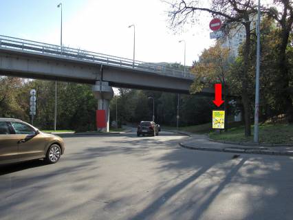Citylight A in Kyiv, 1.8x1.2  Parkova doroga st., 3/5, pered KVC "Parkovij", povorot na restoran "Kureni", v bik Dniprovs'kogo spusku Photo 1